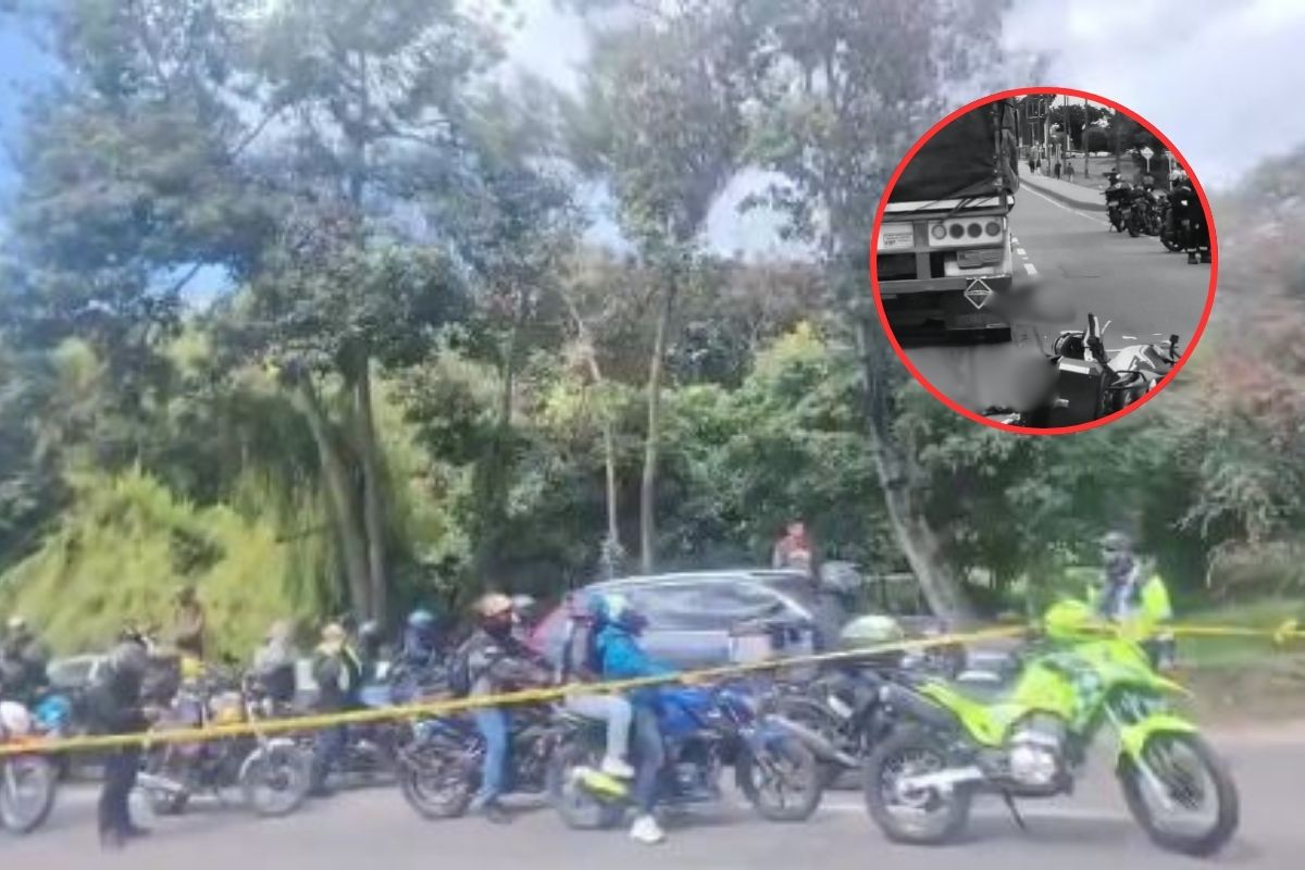 Así estuvo la Autopista Norte de Bogotá por un accidente que dejó un fallecido este 30 de julio