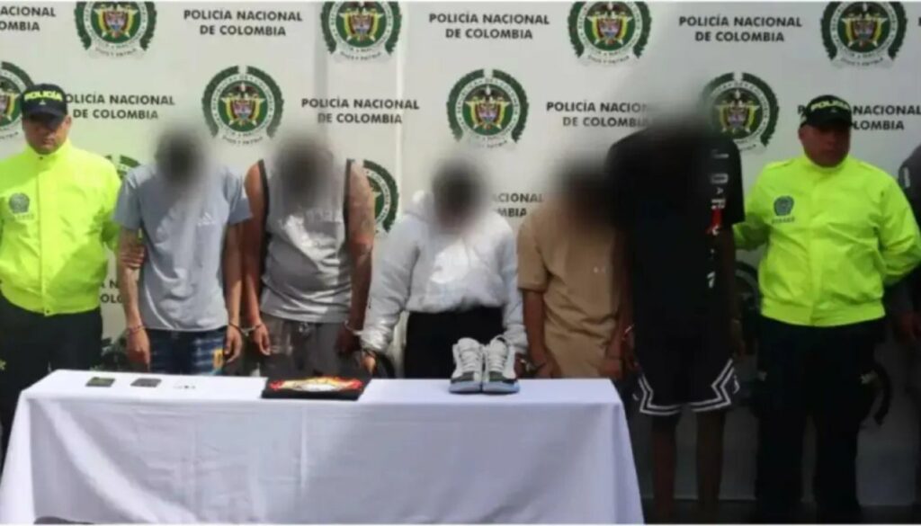 Capturados en caso de María Camilo Potosí (pantallazo de Noticias Caracol)