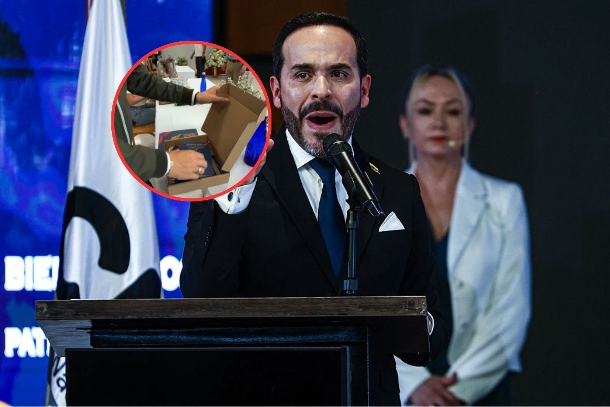 Abelardo de la Espriella dio regalo a su gabinete de ministros