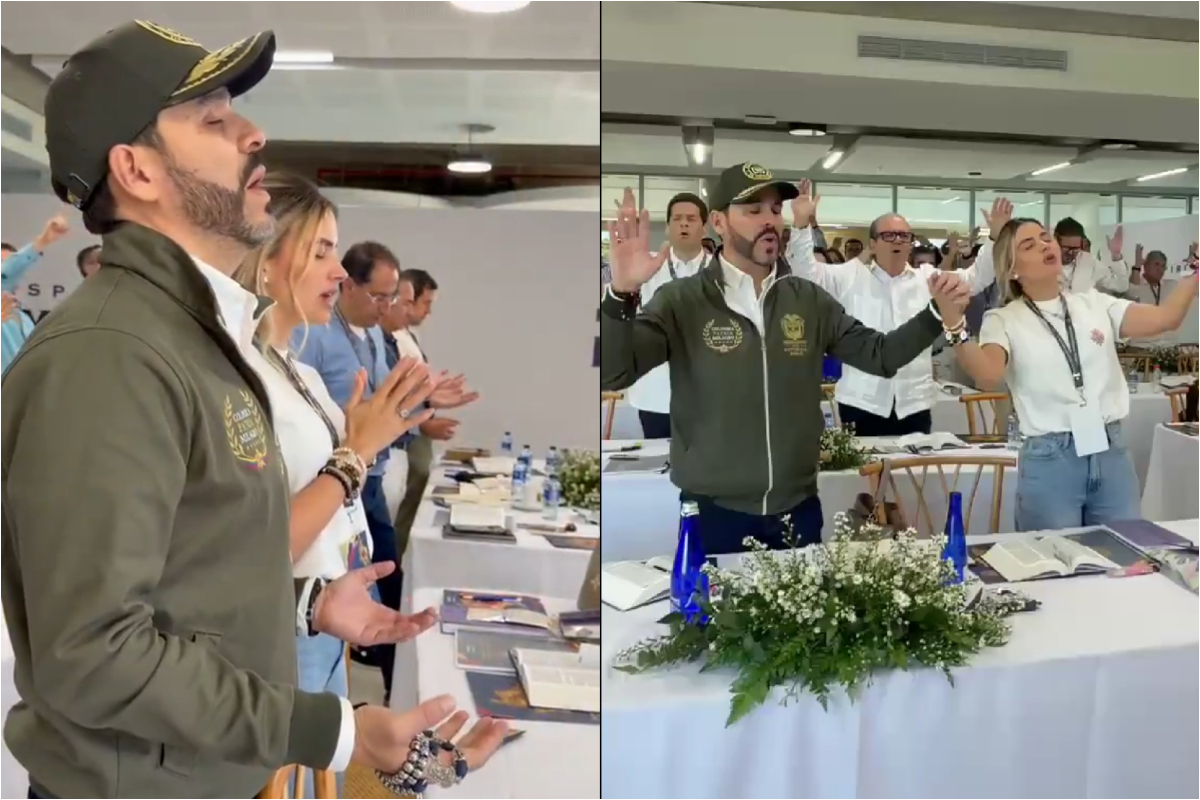 Abelardo de la Espriella en su retiro espiritual: video de cómo fue y críticas
