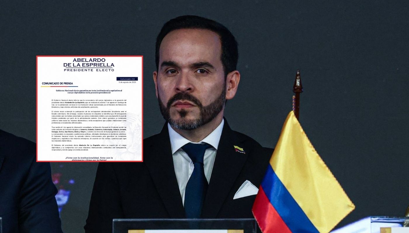 Posesión de De la Espriella tendrá ausencias de peso y gobierno explicó que pasó