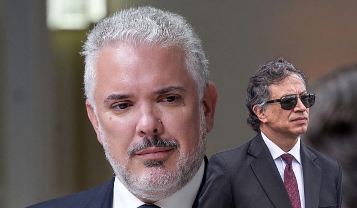 Iván Duque y Gustavo Petro