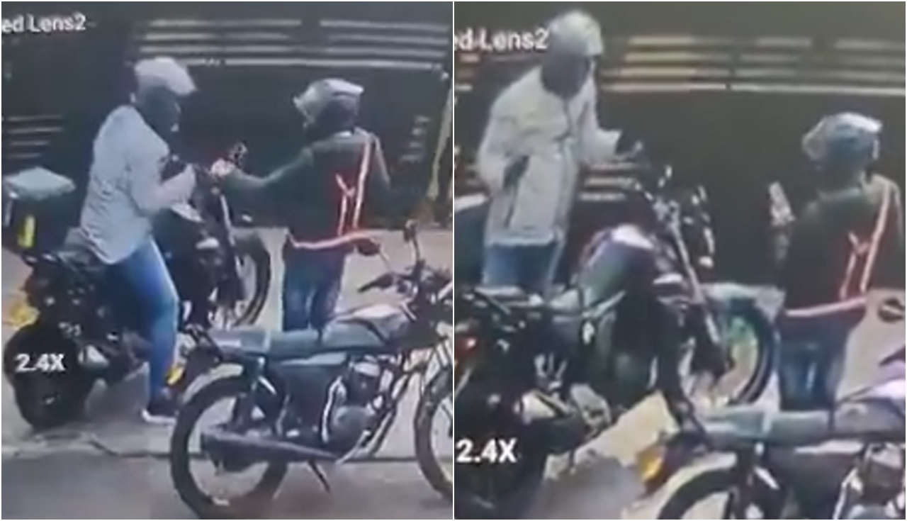 Video del atentado en Bogotá: funcionario del Inpec fue grabado antes de ataque