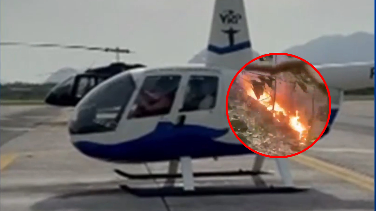 Accidente de helicóptero en Río de Janeiro hoy: mueren tres turistas colombianas