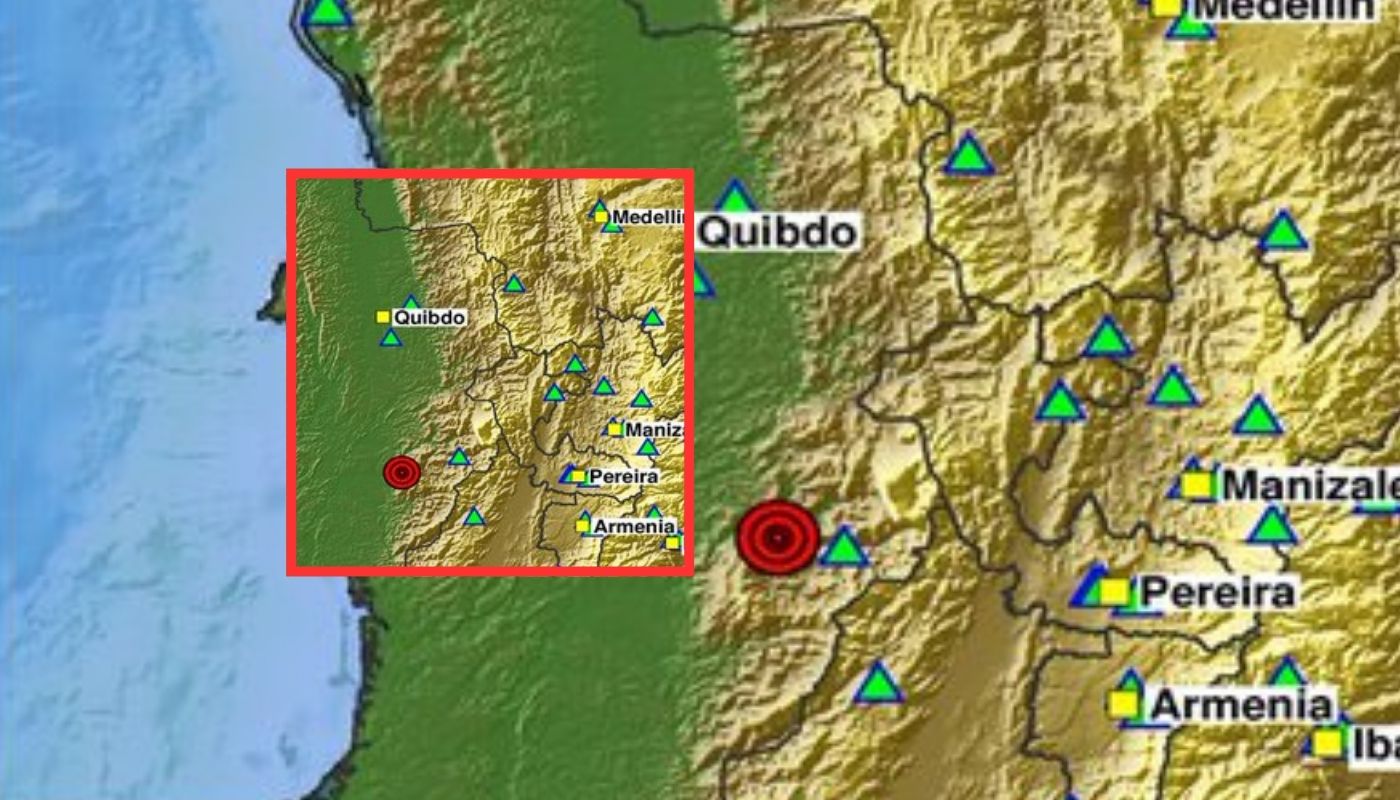Réplicas en San José del Palmar de magnitud 3.0 y 3.1 en la noche de hoy 1108