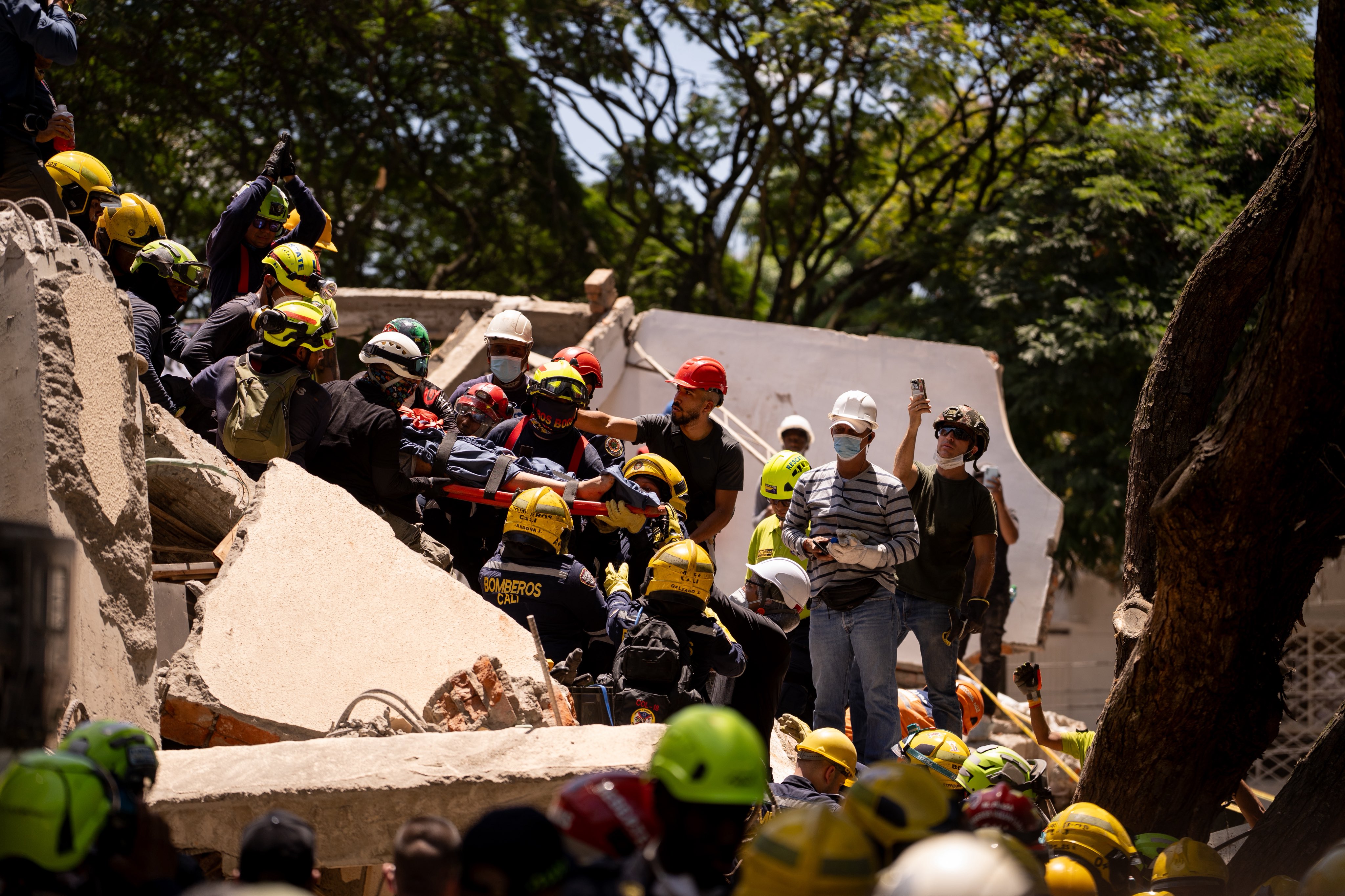 Terremoto en Colombia: declaran toque de queda en Cali por emergencia