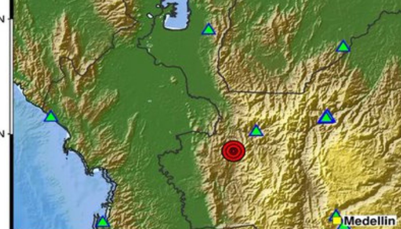 Temblor en Colombia de magnitud 2.9 en Dabeiba, Antioquia, hoy 140826