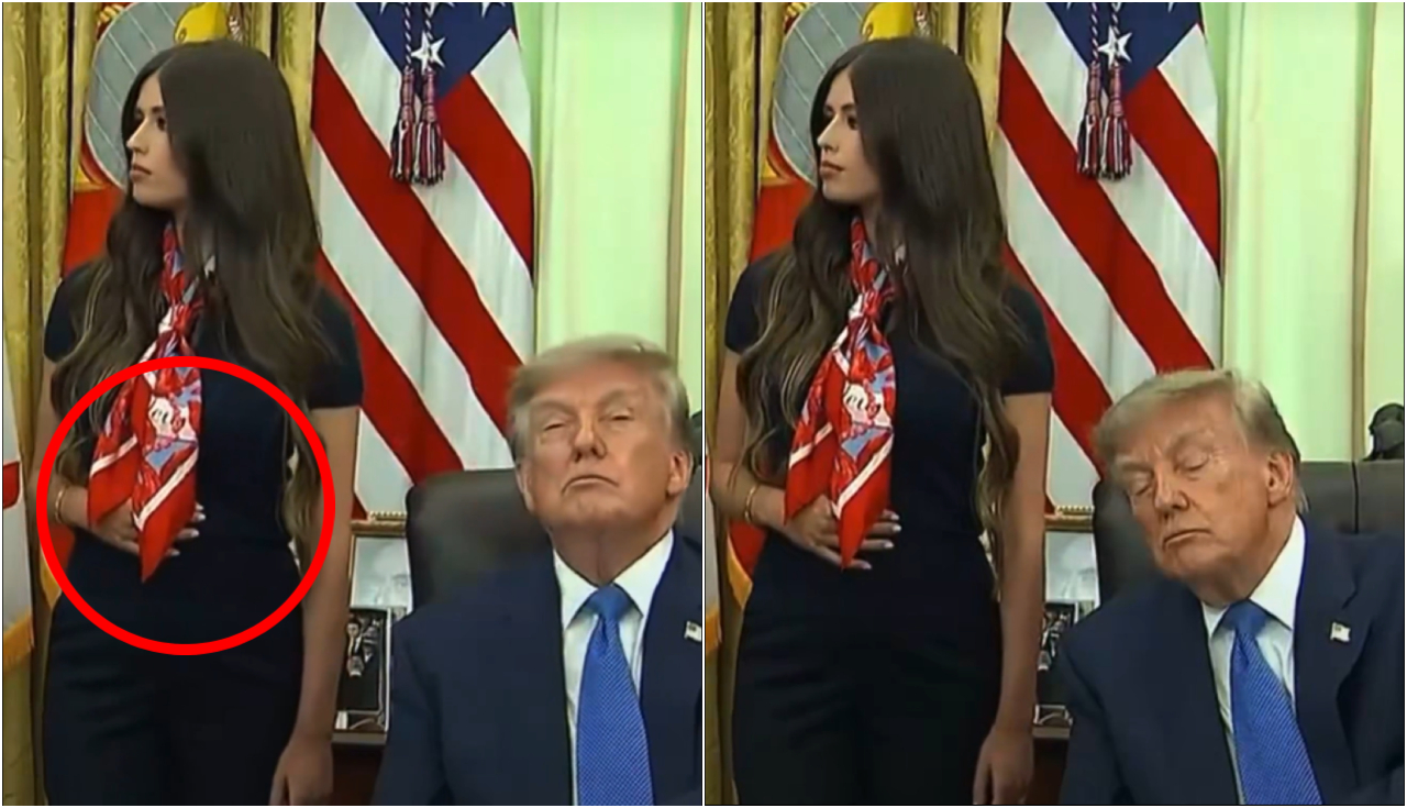 Jayme Franklin desmiente teoría del botón en el estómago para despertar a Trump