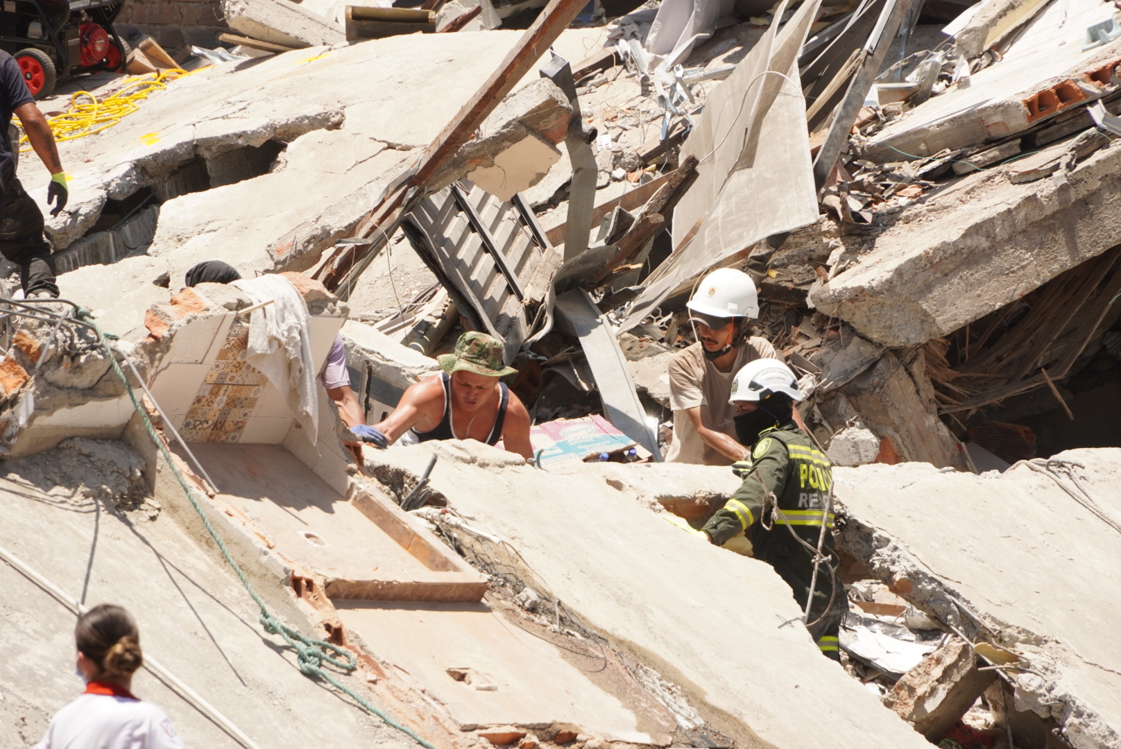 Murió Daniela Largo: mujer rescatada en los escombros de pereira por terremoto