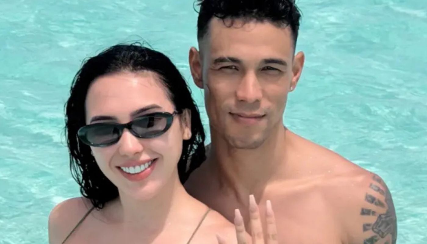 Aída Victoria Merlano confirmó rumor y presumió anillo de compromiso