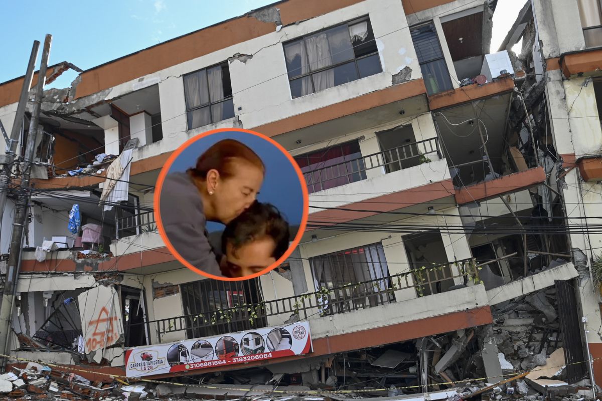 Conozca la conmovedora historia de Mateo y su madre Marta, quienes se despidieron pensando que morirían bajo los escombros tras el terremoto en Pereira.