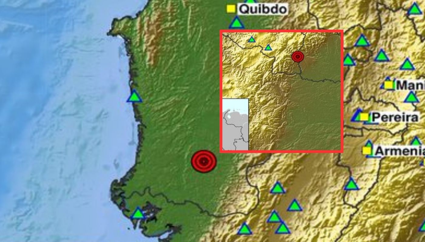 Temblor de magnitud 2.6 en Orito (Putumayo) y de 2.5 en Istmina hoy 20082026 