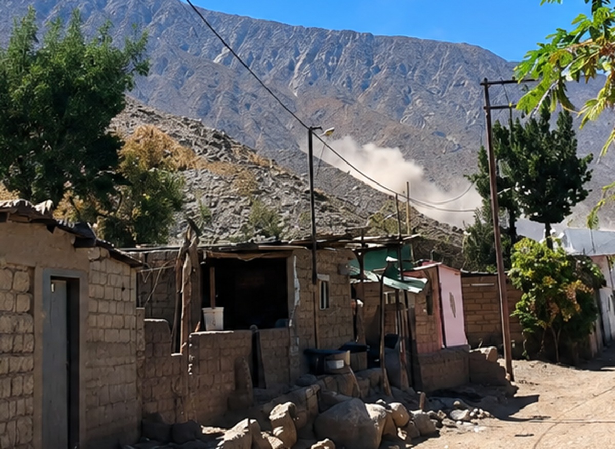 Terremoto hoy de 7,2 en Perú: hubo varios deslizamientos de tierra allí