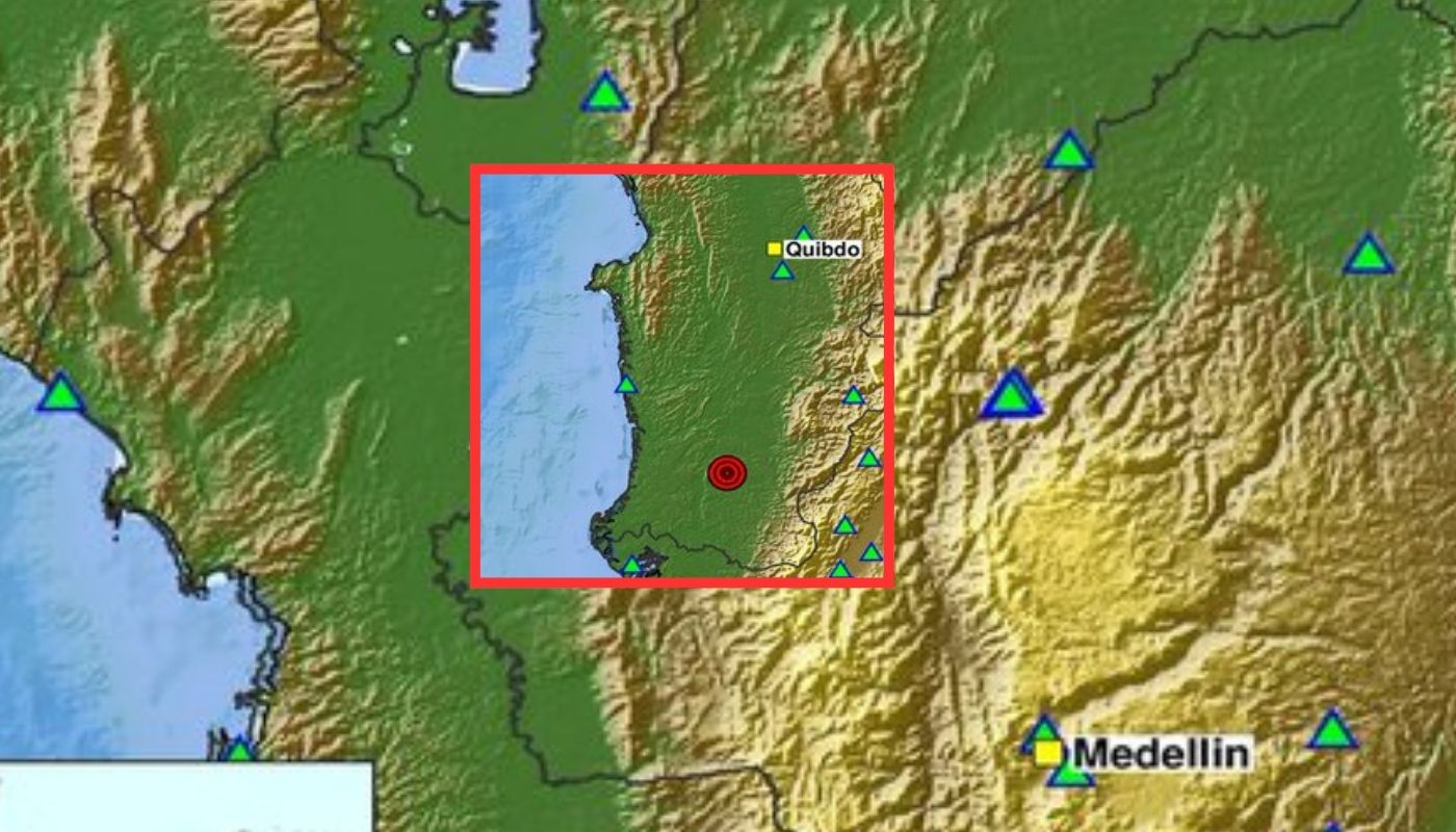 Temblores en Istmina (Chocó) y Dabeiba (Antioquia) hoy viernes 21082026
