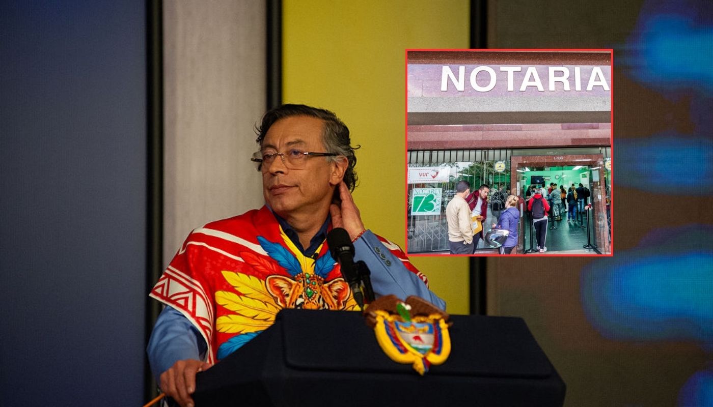 Suspenden entrega de notarías que designó Petro antes de dejar el poder