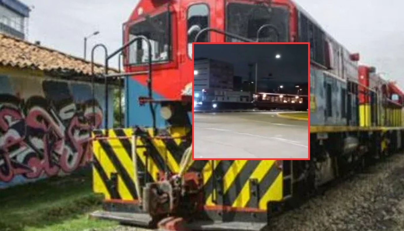 Pánico en Bogotá por vagón del tren de la Sabana que se descarriló