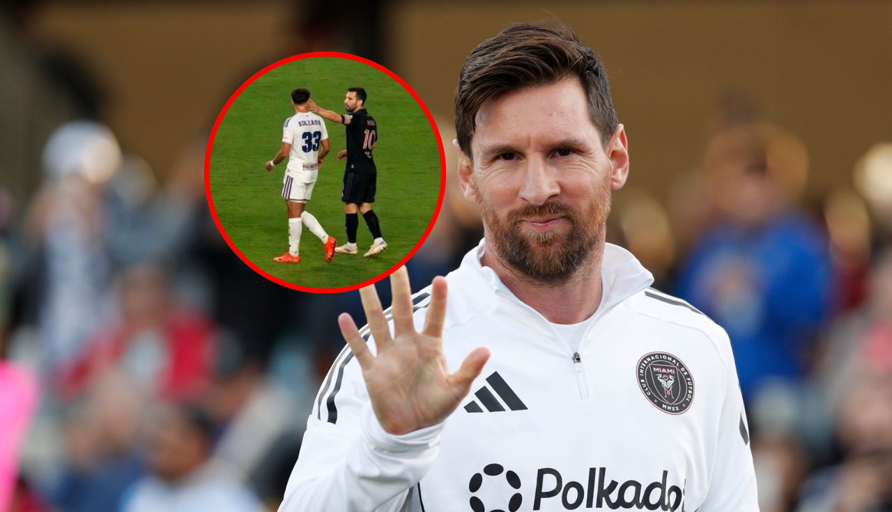 Lionel Messi fue sancionado por la MLS tras polémico gesto con rival: acá, video