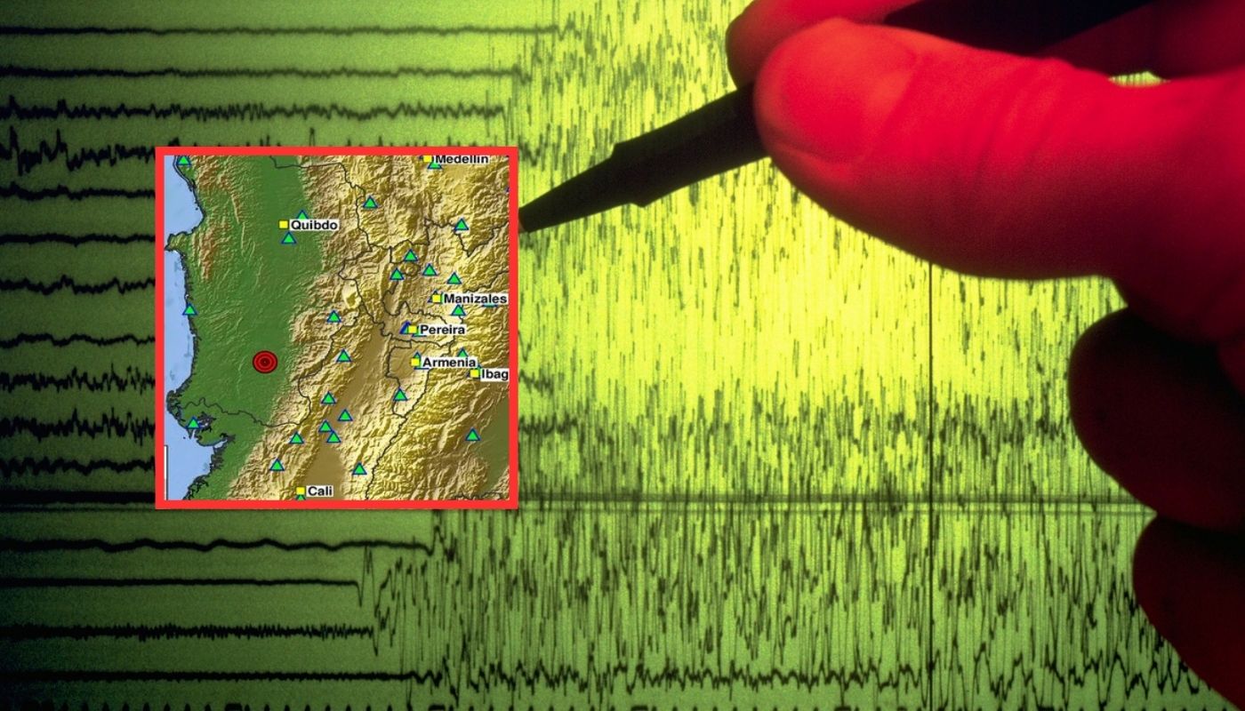 Nuevo temblor en Colombia asustó a más de uno en la noche de este lunes