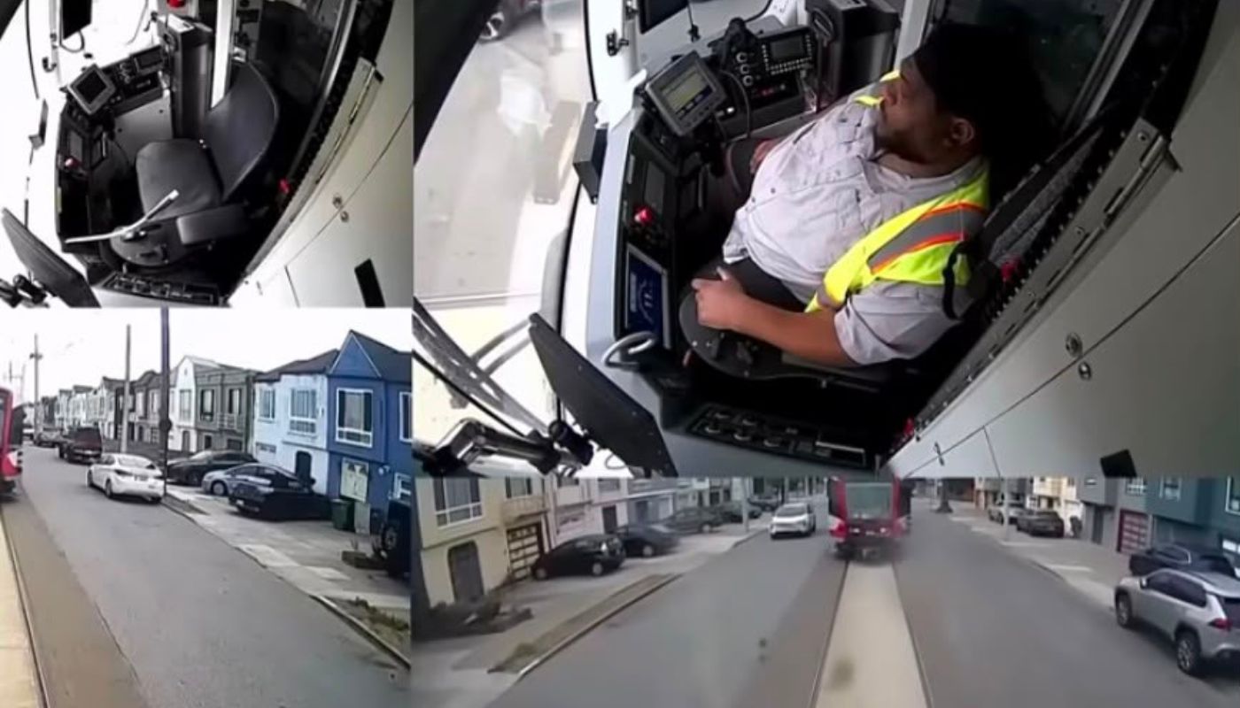 Conductor de tren se quedó dormido y chocó en San Francisco (Estados Unidos)