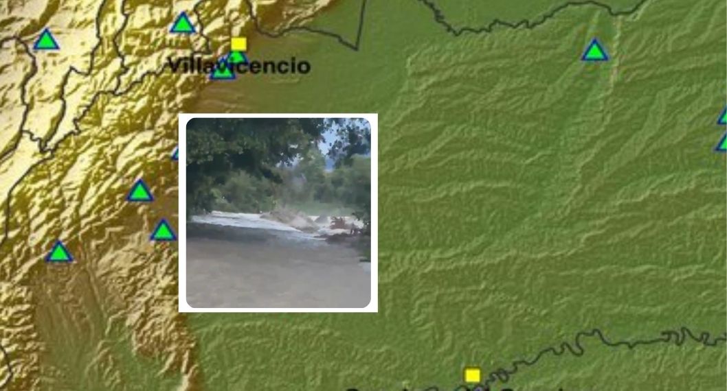 Así fue la inundación que incomunicó a municipios del Meta: video del río Ariari