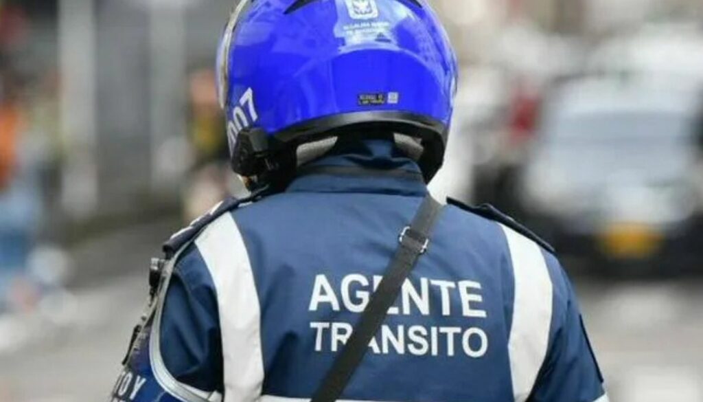 Agente de tránsito / X: @SectorMovilidad