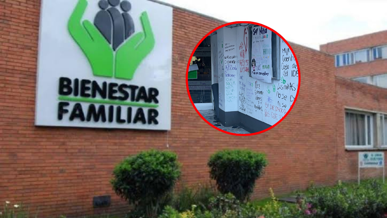 Vandalizan sede del ICBF en Bogotá durante marcha y directora reacciona: video