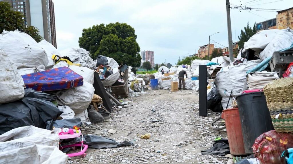 Ronda del río Fucha en Bogotá antes de la intervención / Secretaría de Seguridad de Bogotá
