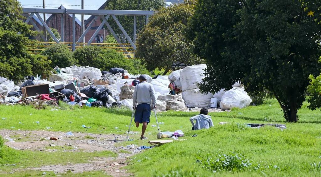 Ronda del río Fucha en Bogotá antes de la intervención / Secretaría de Seguridad de Bogotá