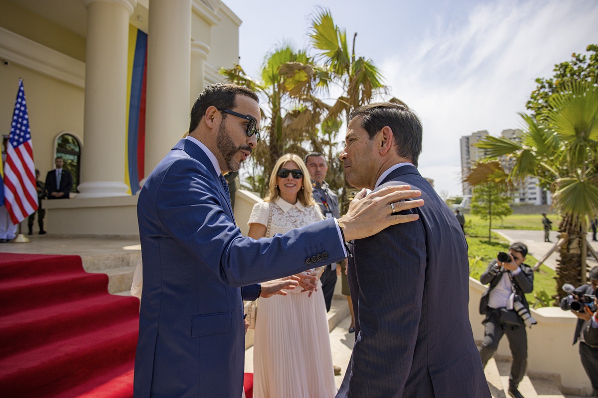 Abelardo de la Espriella y Marco Rubio