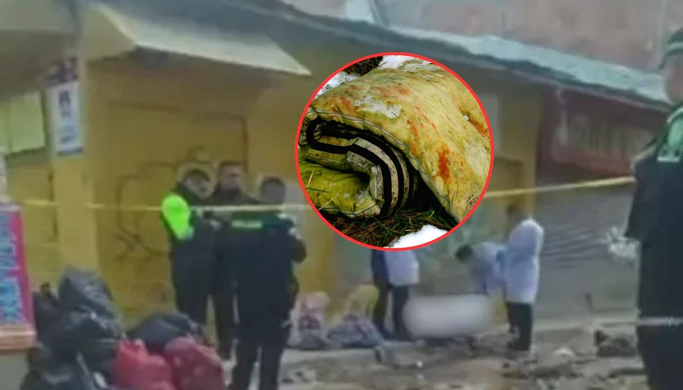 Insólito hallazgo de cuerpo envuelto entre colchón en Soacha (Cundinamarca)