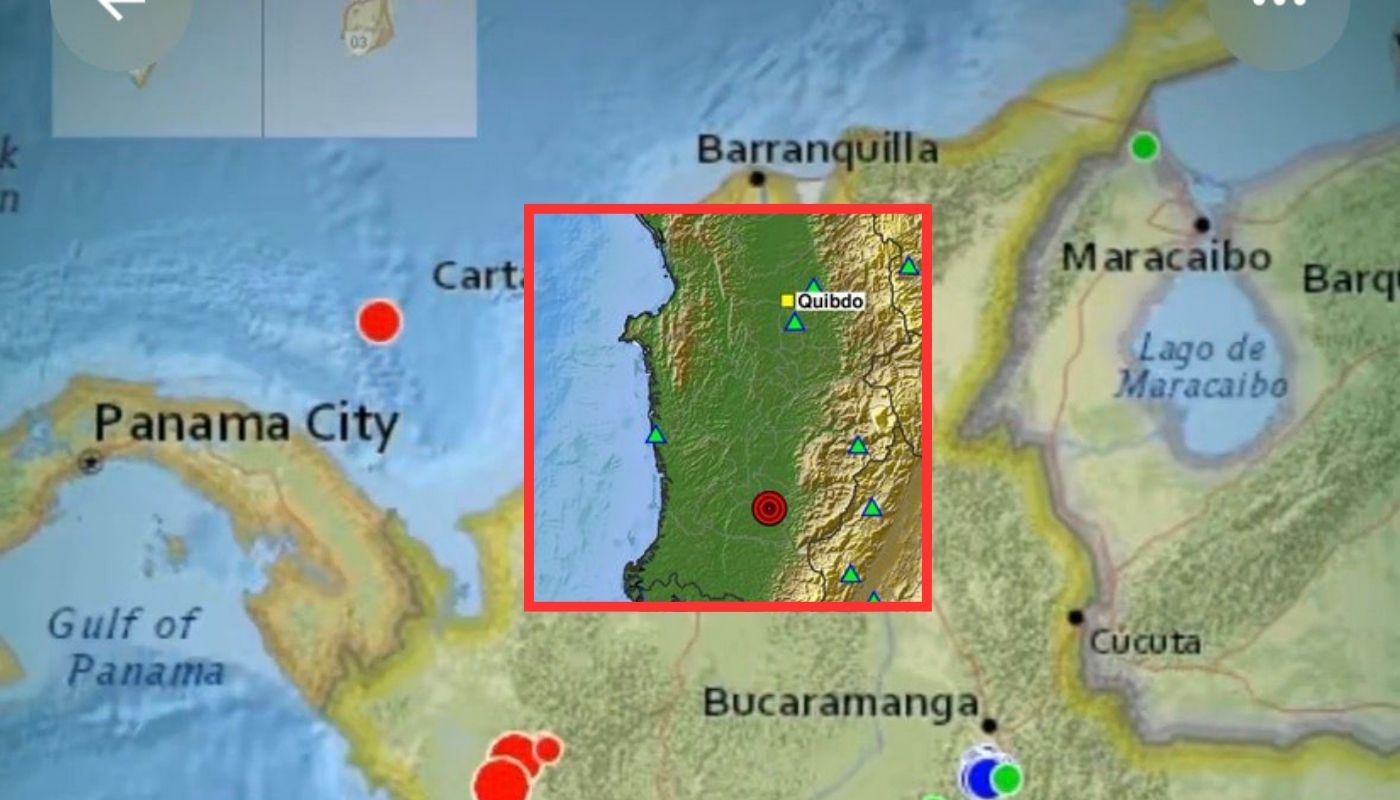 Temblor en Colombia de magnitud 3.6 con epicentro en  Sipí, Chocó hoy 09092026