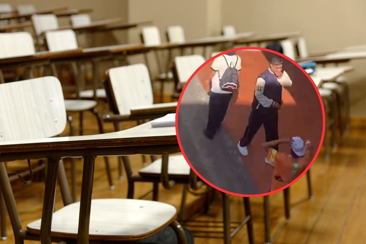 Video estudiante con un arma en un colegio de Medellín revela qué pasó
