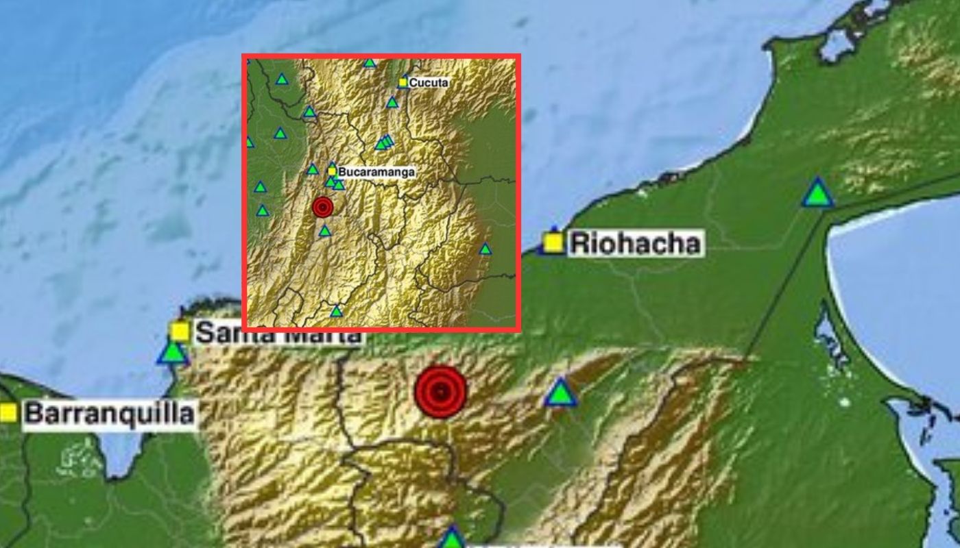 Temblores en Riohacha (2.4) y Los Santos - Santander (3.5) en noche del 090920
