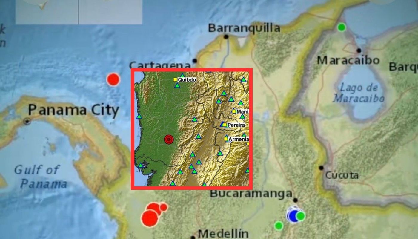 Temblor en Colombia hoy en la noche del 10092026 en Medio San Juan (Andagoya)
