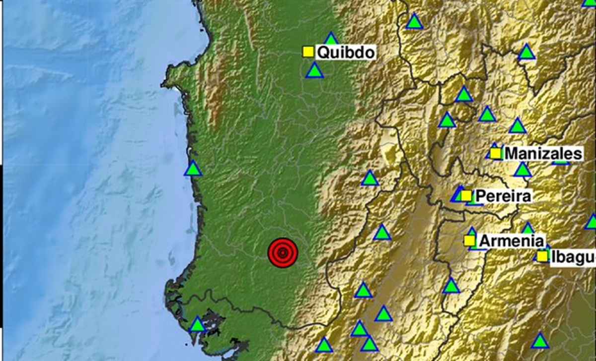 Temblor en Colombia 