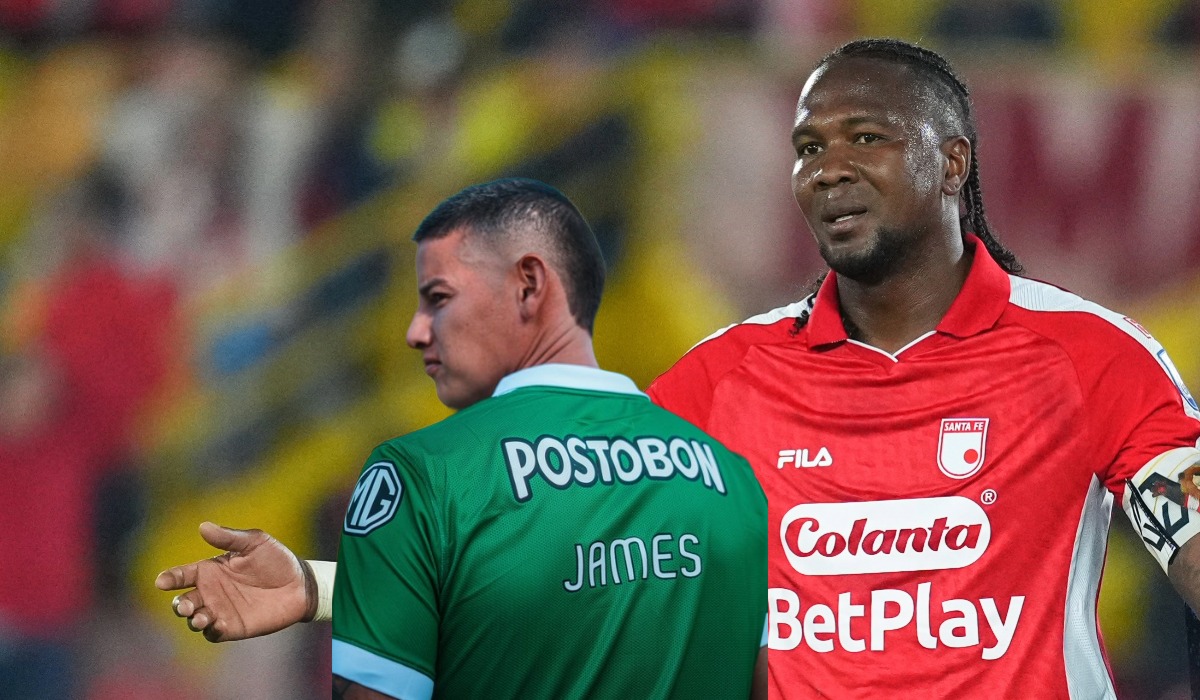 Hugo Rodallega y James Rodríguez
