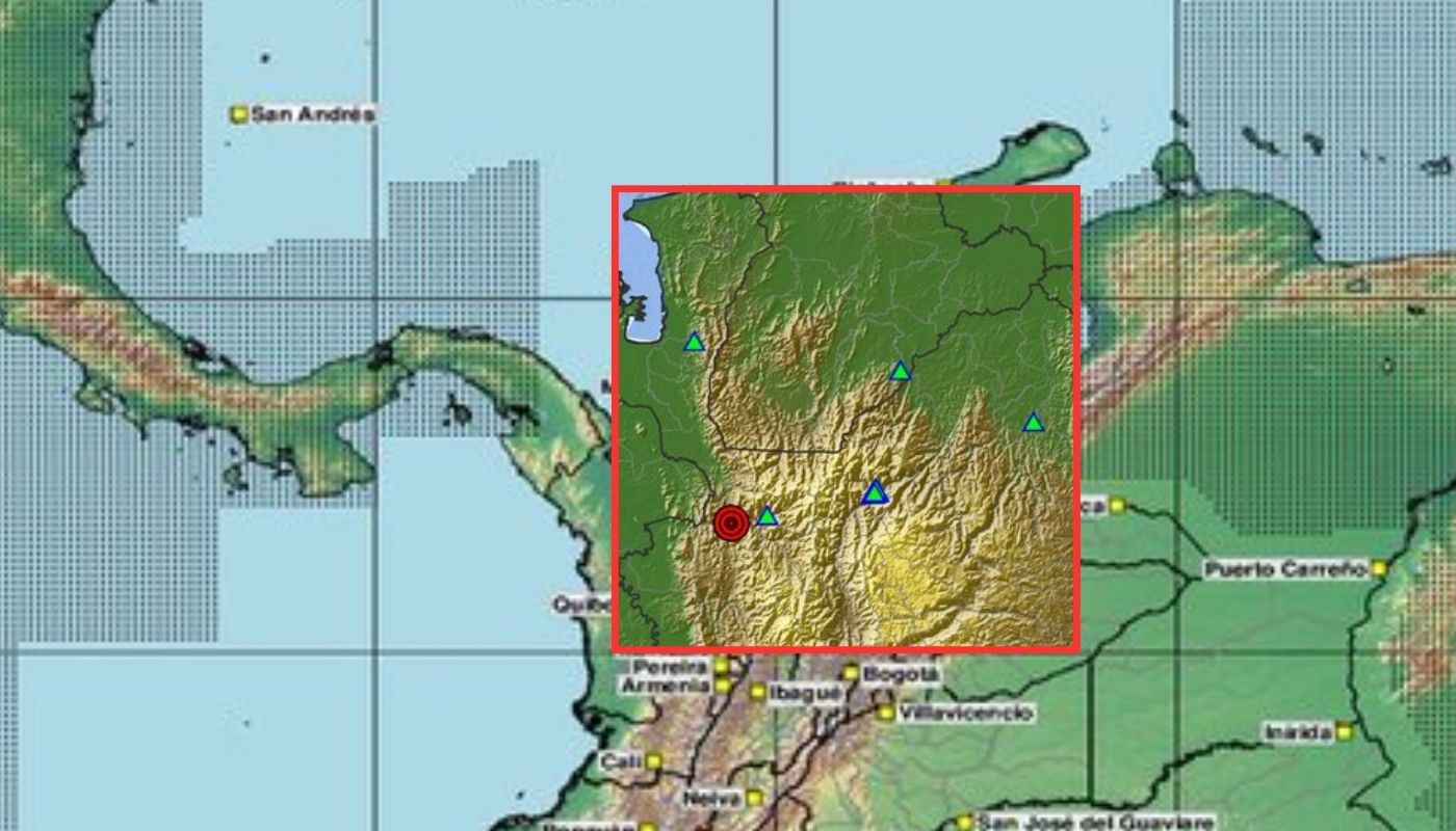 Temblor en Colombia en noche de hoy lunes 14092026 en Dabeiba - Antioquia