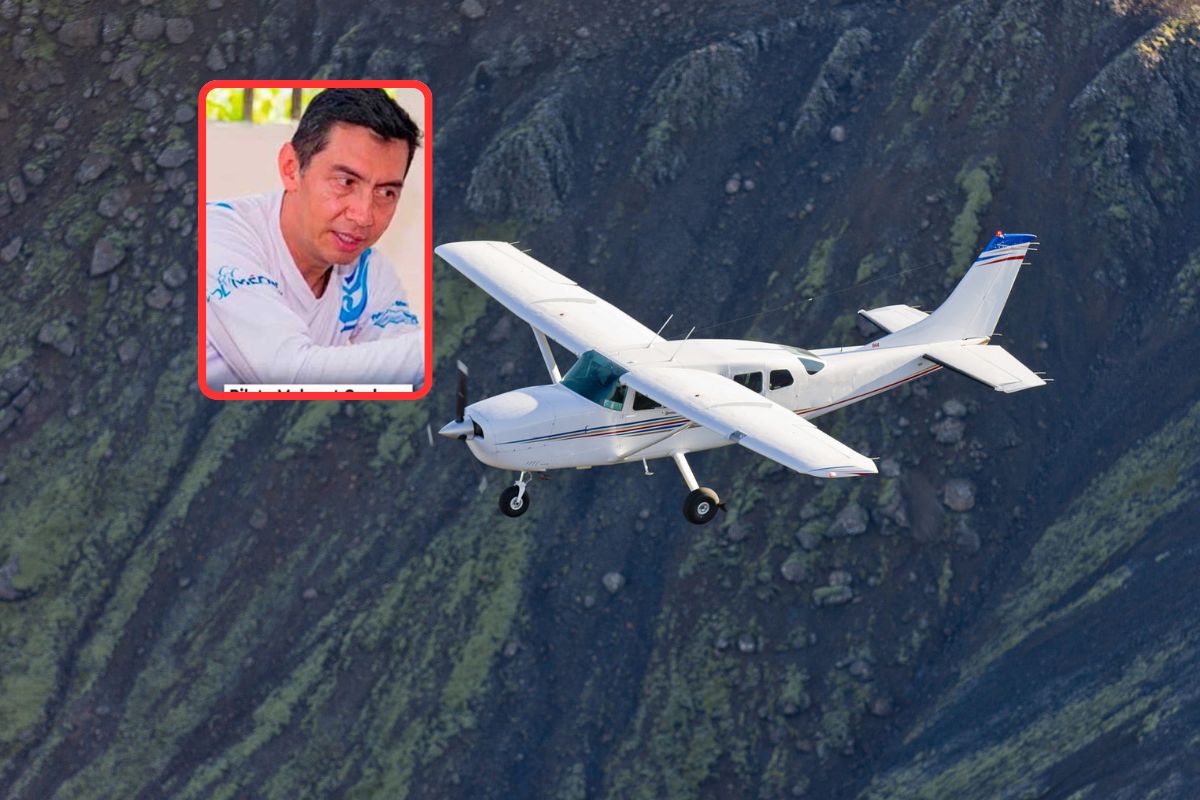 Mehmet Cankaya, piloto del avión accidentado cuando iba a Guaymaral