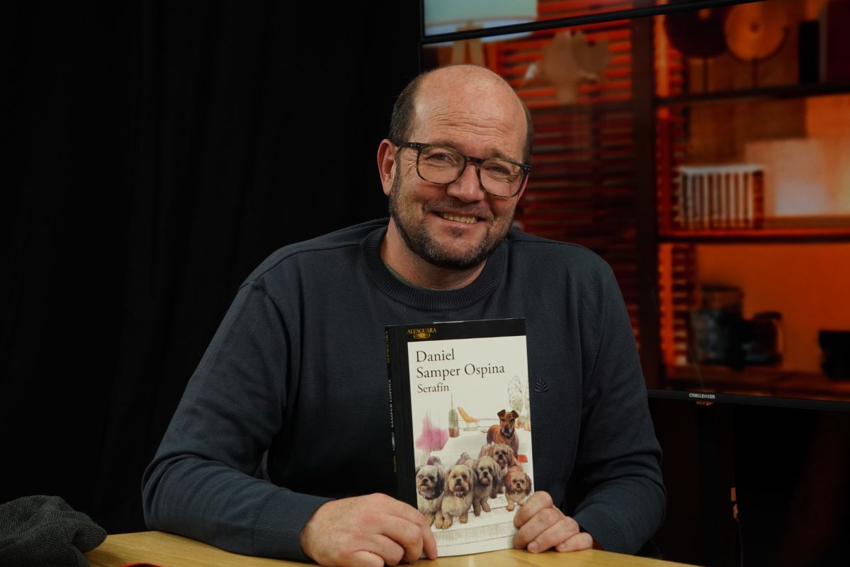 Daniel Samper Ospina presenta 'Serafín', su primera novela de ficción