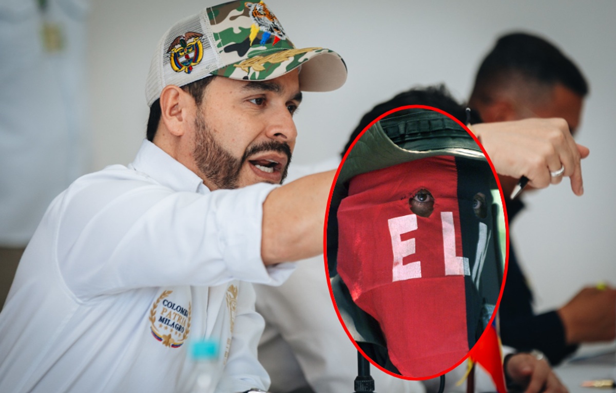 Abelardo de la Espriella y guerrillero del Eln 