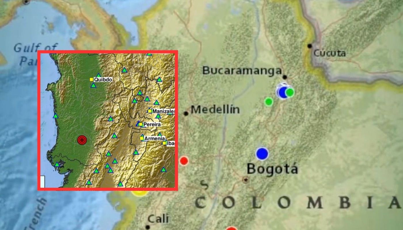 Temblor en Colombia de magnitud 3.3. en  Istmina - Chocó hoy 17/09/2026 en noche