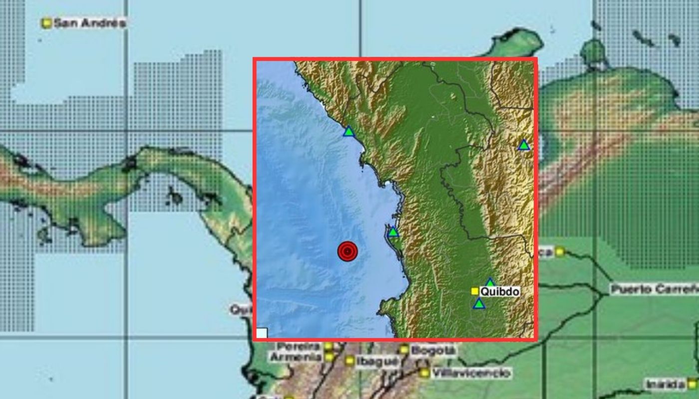 Temblor de  Magnitud 3.2 en Océano Pacífico en la noche de este jueves 170926
