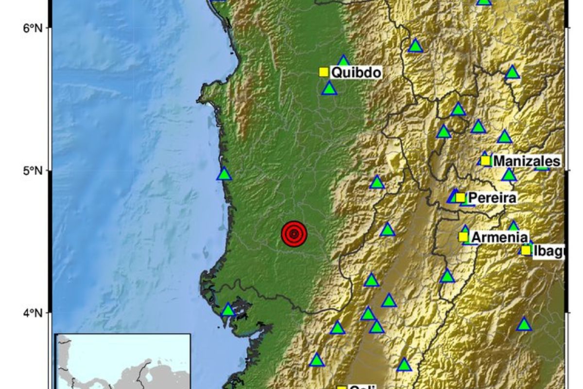 Un temblor de magnitud 4.6 sacudió Istmina, Chocó, este sábado. El evento forma parte del enjambre sísmico posterior al terremoto del 10 de agosto.