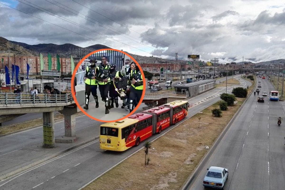 Un guardia de seguridad de 27 años fue asesinado en la estación Terreros de TransMilenio en Soacha tras defender a una compañera. Autoridades capturaron. 