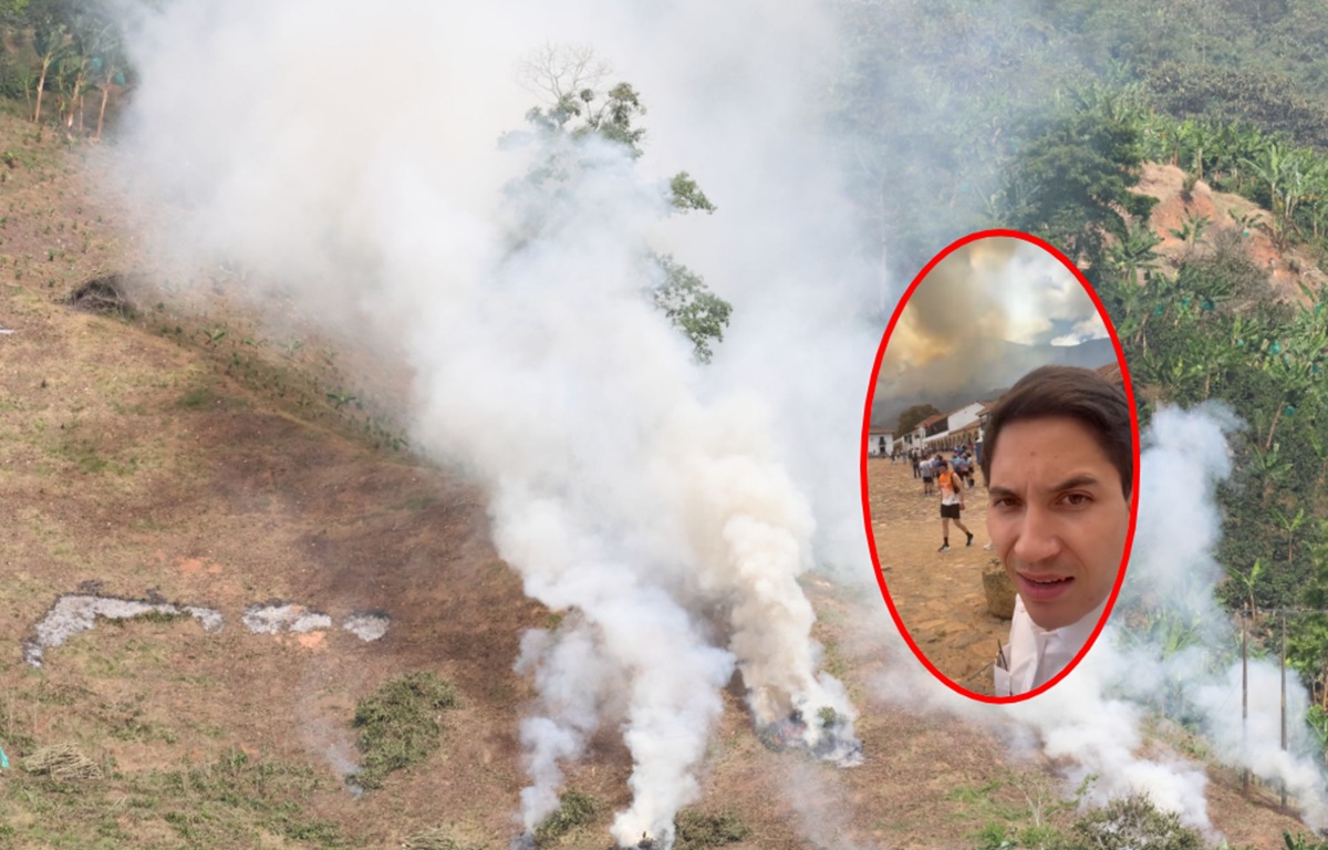 Incendio en Villa de Leyva