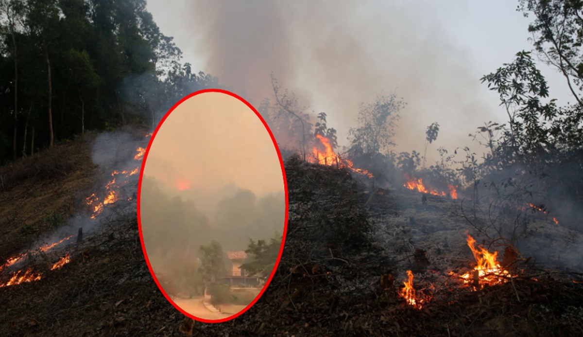 Incendio en Villa de Leyva 