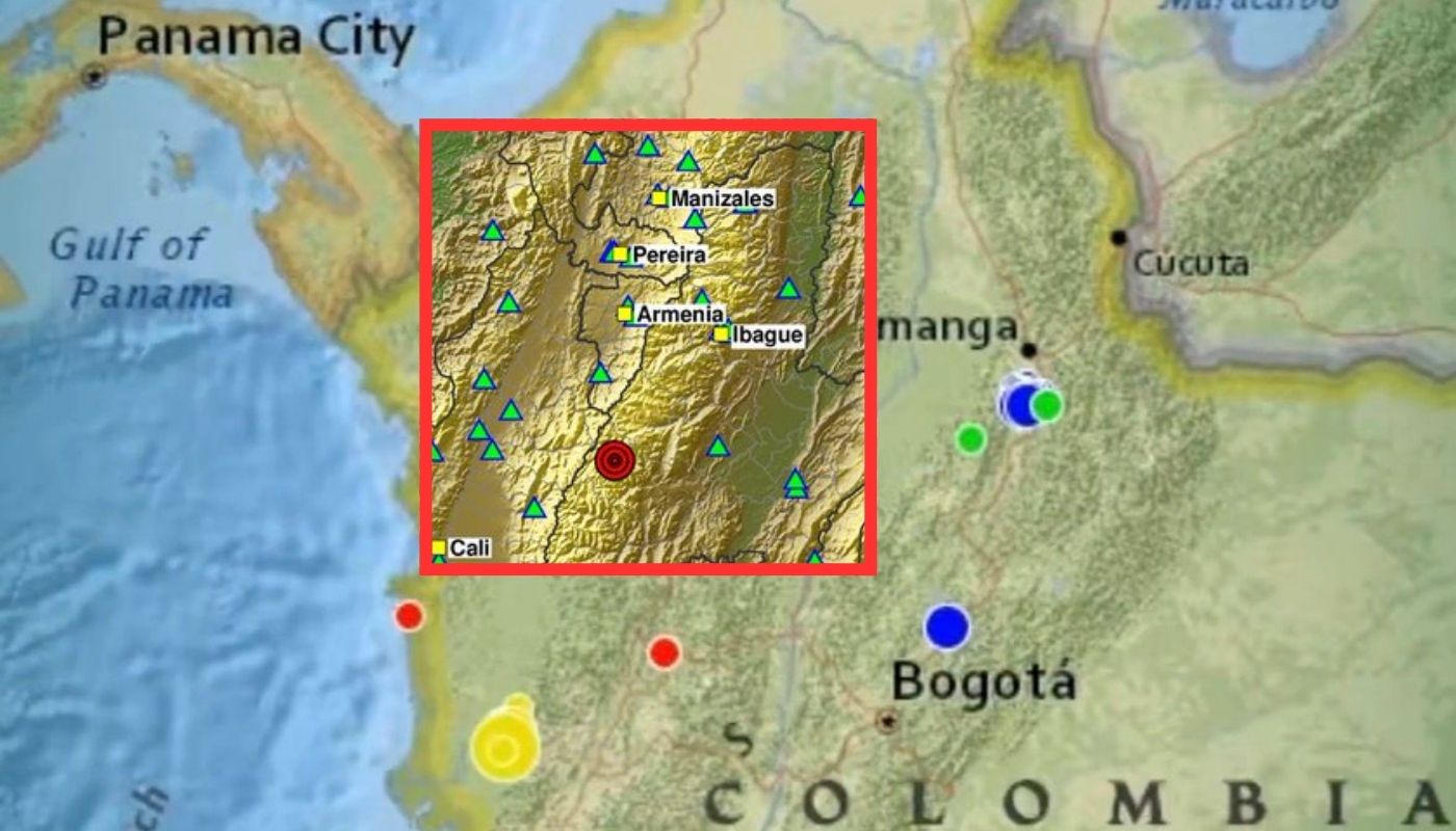 Temblores de magnitud 3.1 y 3.0 en Chaparral -Tolima en noche de este 21092026