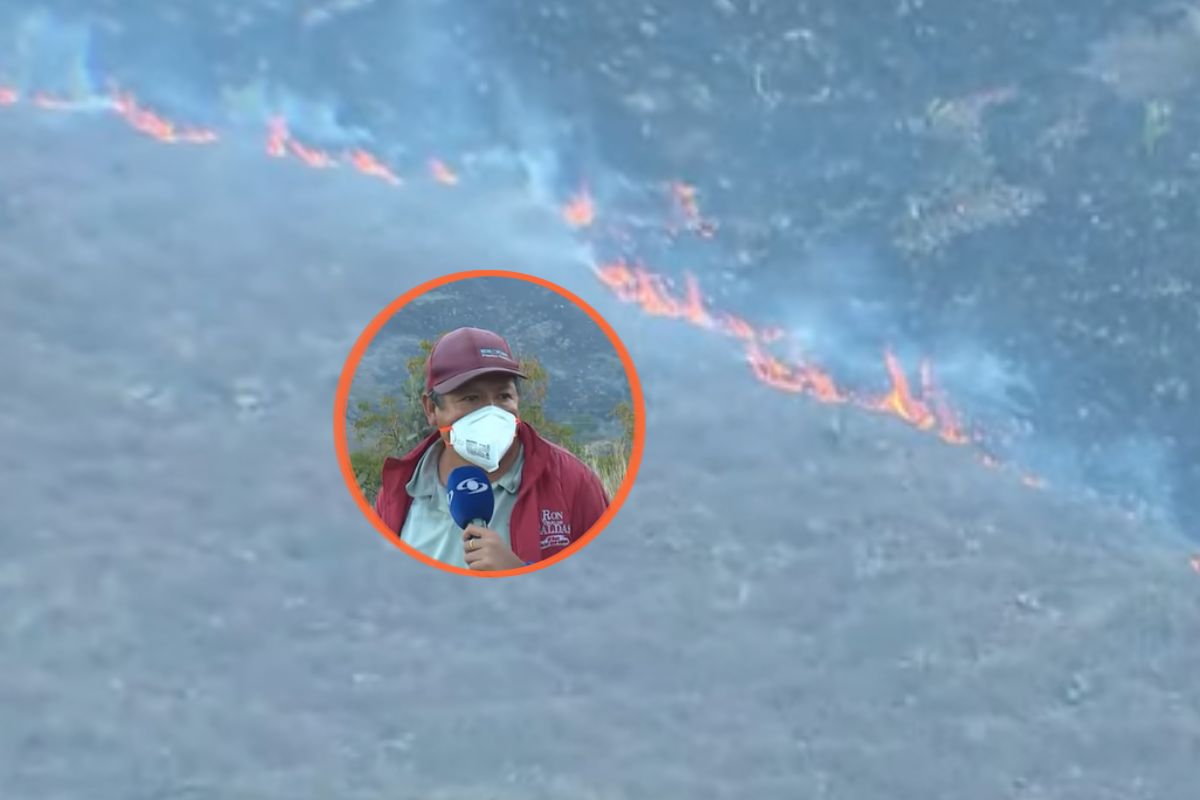 El incendio forestal en Villa de Leyva deja cerca de 1.200 hectáreas arrasadas, afectando el santuario de Iguaque. La UNGRD reporta un 75 % de control.