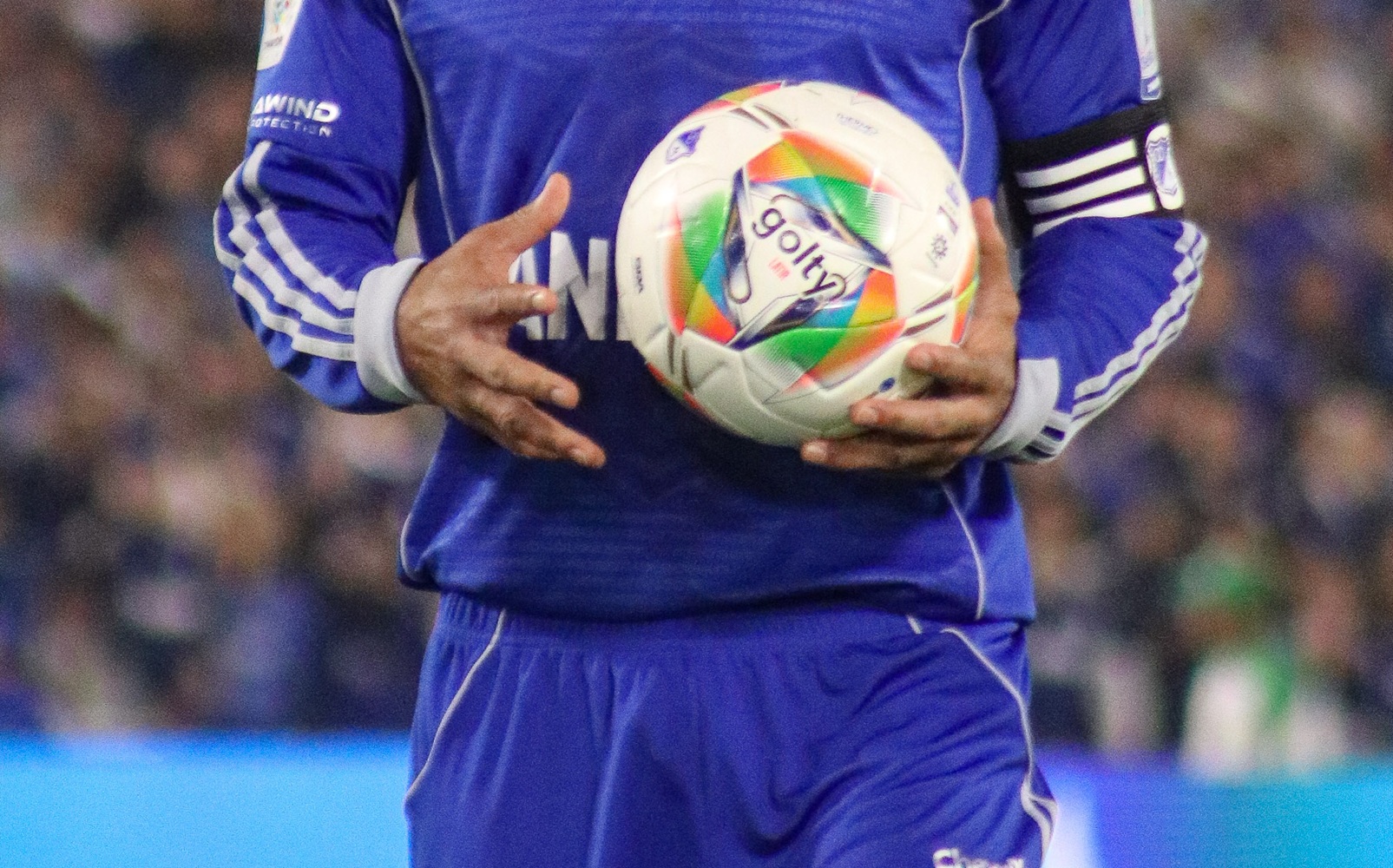 Balón del fútbol colombiano