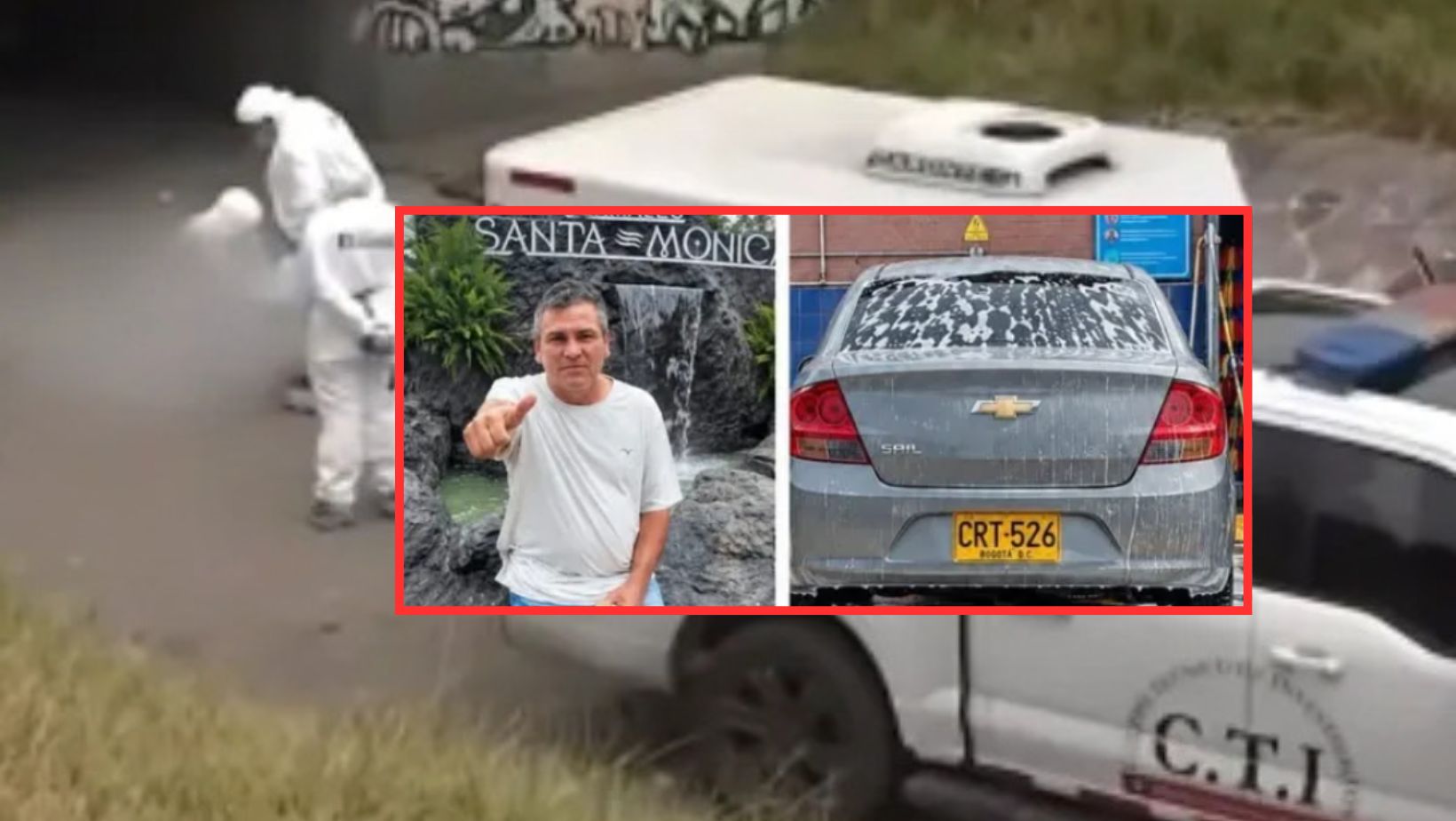 Habló la hermana del conductor hallado muerto en caño de Bogotá: pide justicia